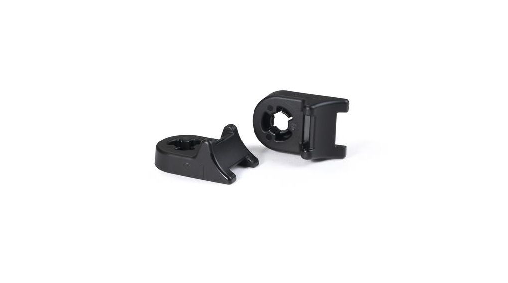 HellermannTyton Black Cable Tie Mount 13.5 mm x 23.9 mm x 38 mm Pack of 250 pieces