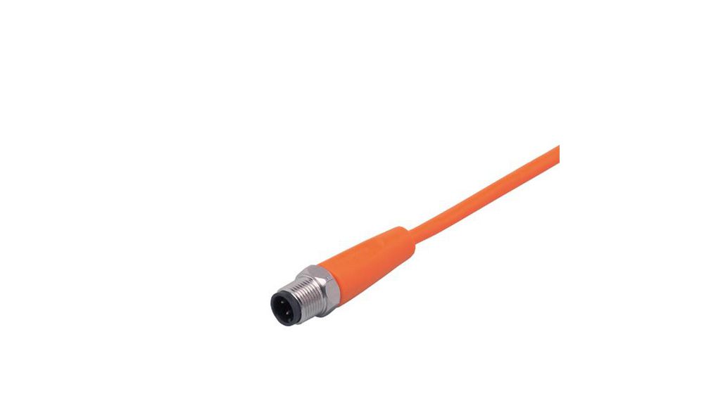 Ifm Programming Cable EVT071 | Ifm ifm electronic Male 1 way M12 to Unterminated Sensor ...