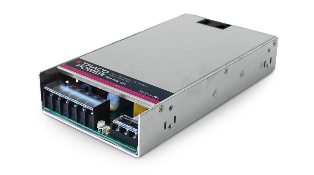 TRACOPOWER AC/DC Power Supply, TXN 800-11515 V765 W264V ac