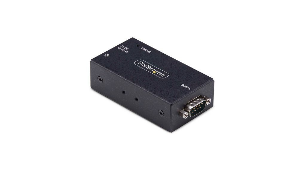 StarTech.com Serial Device Server, 1 Ethernet Port, 1 Serial Port, Serial Interface, 921.6kbps Baud Rate