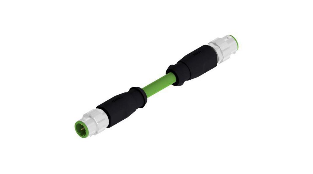 Circular Connector, 4 Contacts, Panel, M12 Connector, Plug, Male, IP65, IP67, IP69K, 43 Series, Prise, 4 Contacts, 4mA, 160V, IP65 / IP67 / IP69K