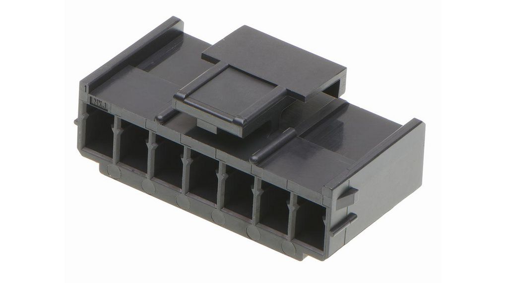 511630Female Connector Housing, 2.5 mm Pitch, 7 Way, 1 Row Straight, 10 ST