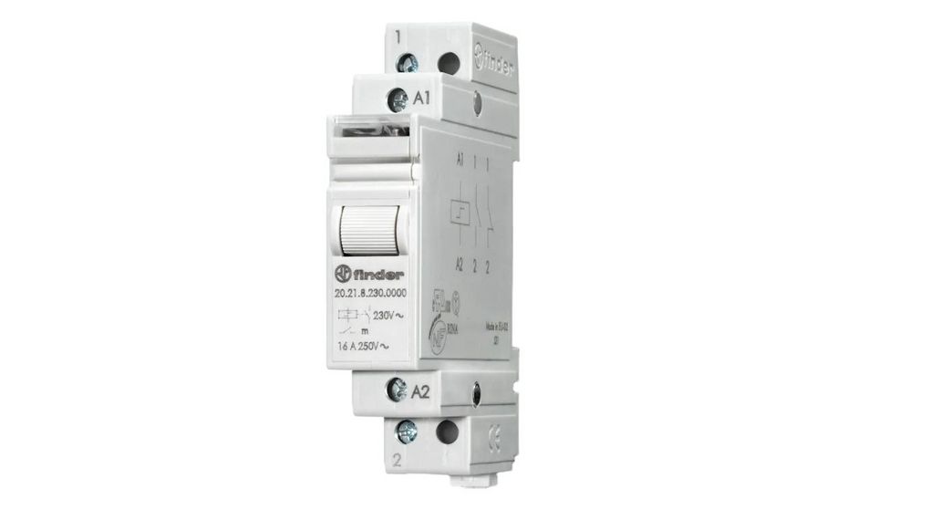 Relay Module Elfa 202190244000 | Finder Rail Non-Latching Relay, 24 V Coil, 16 A ...
