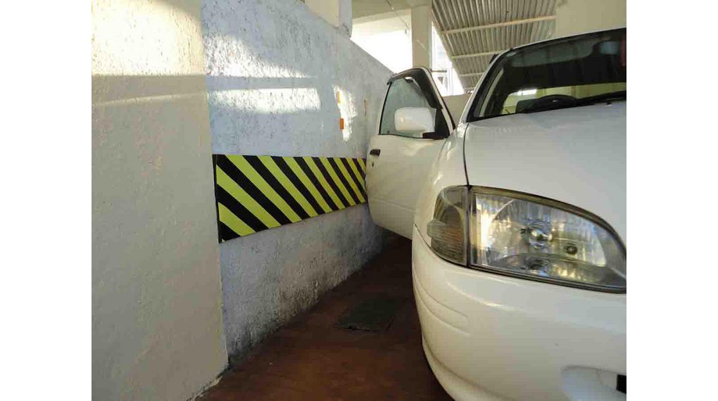 Black, Yellow Impact Protector 1000mm x 300mm