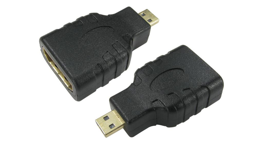 HDMI Adapter, Male Micro HDMI to Female HDMI