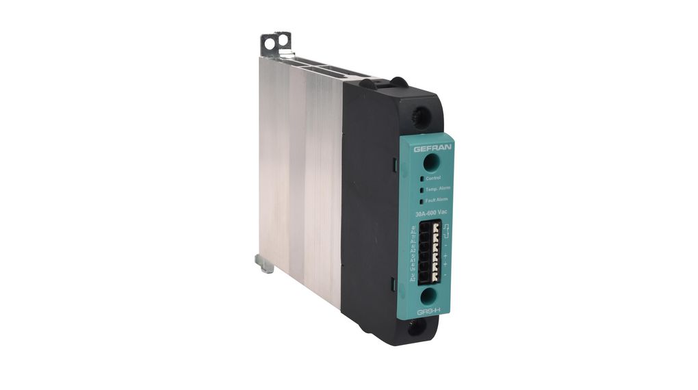 Gefran GRS-H Series Solid State Relay, 25 A Load, DIN Rail Mount, 480 V ac Load
