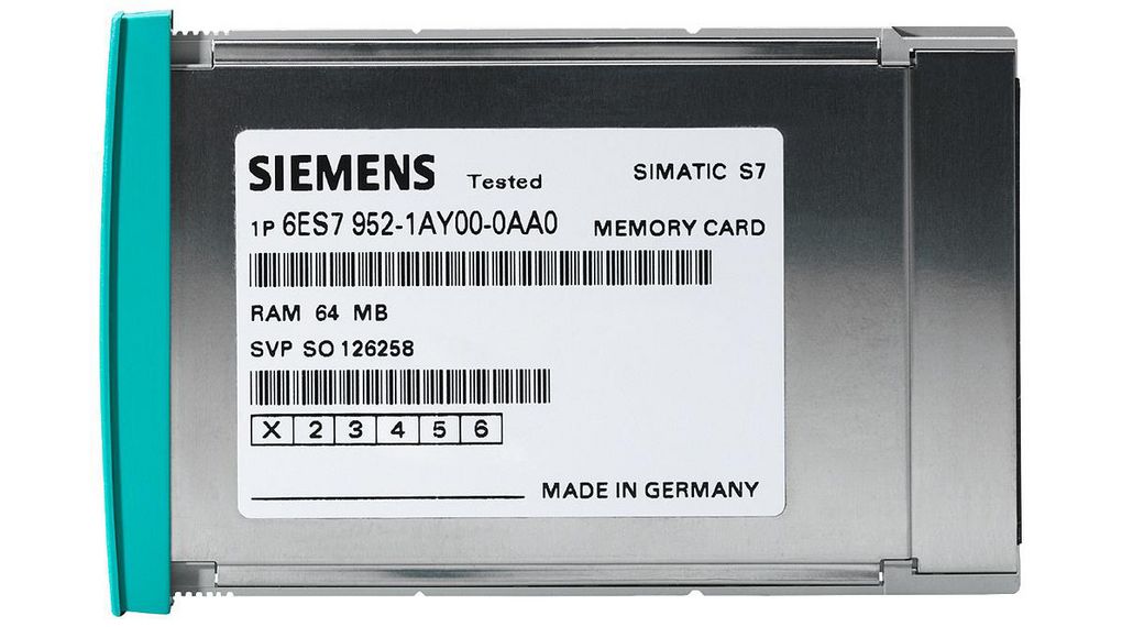 SIMATIC S7 Series Memory Card for Use with S7-400