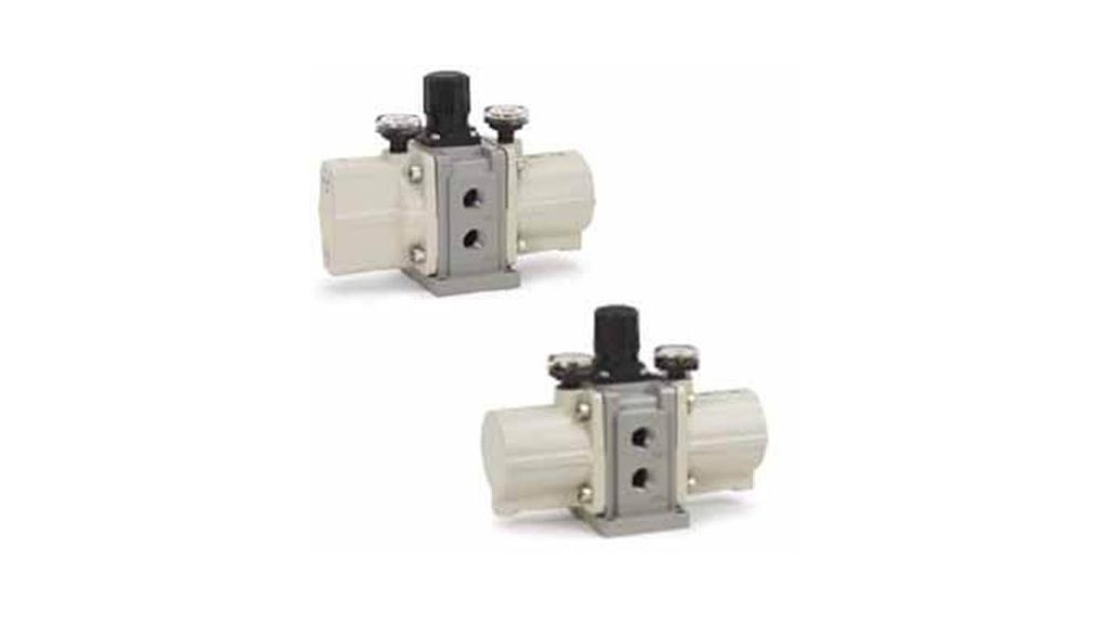 SMCVBA10 Pneumatic Booster Regulator, G 1/4