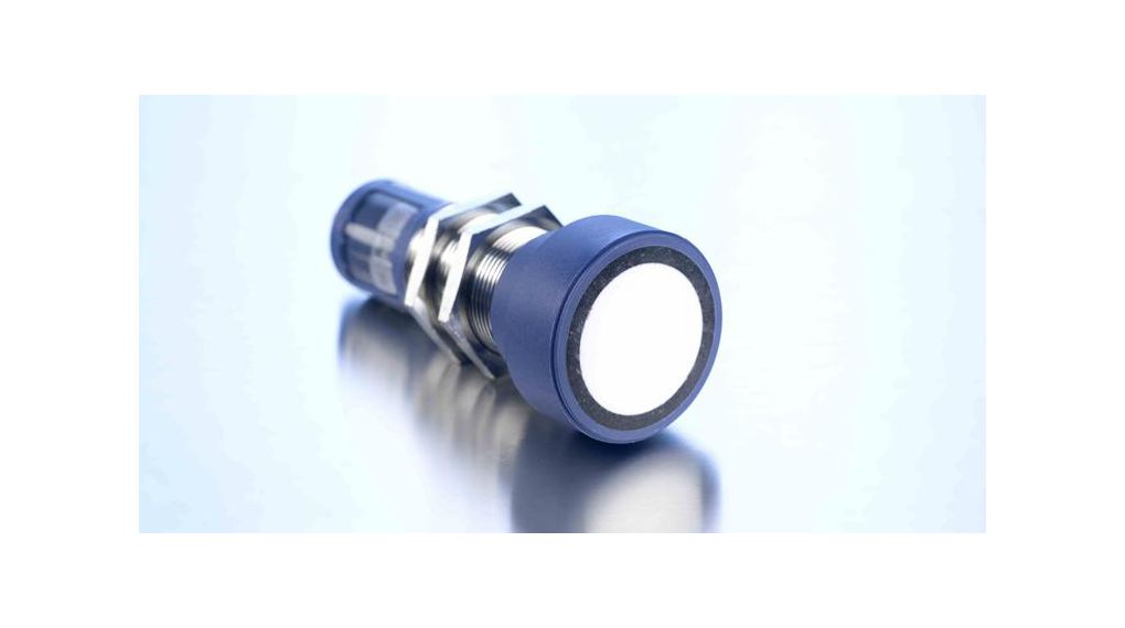 Microsonic Ultrasonic Threaded Barrel Proximity Sensor, M30, 5 m Detection 0-10 V/4-20 mA, 9 → 30 V dc