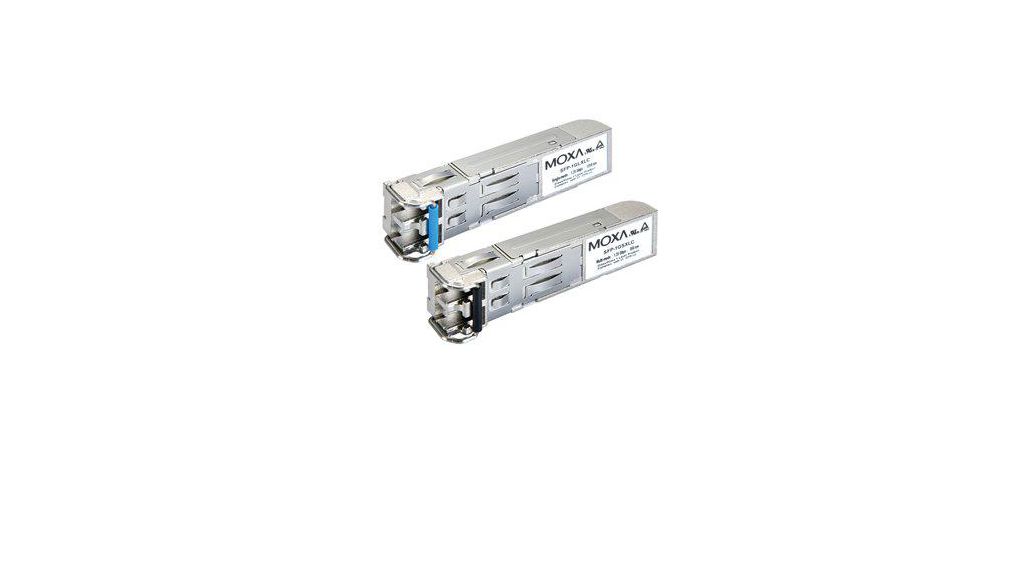 MOXA LC Single Mode Transceiver Module, Full Duplex, Half Duplex, 1000 Mbps