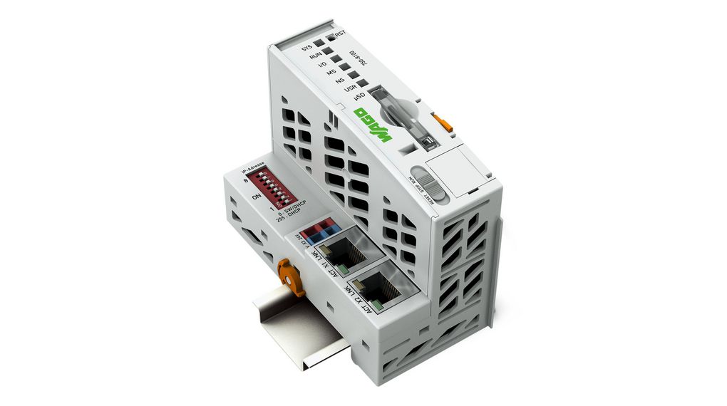 750-8100 | Wago WAGO PFC100 Series Communication Module, 24 V Supply, 2 ...