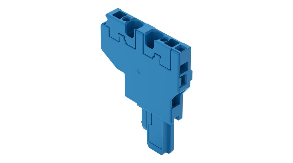 WAGO 769 Series End Module for Use with Conector hembra, CSA, Blue