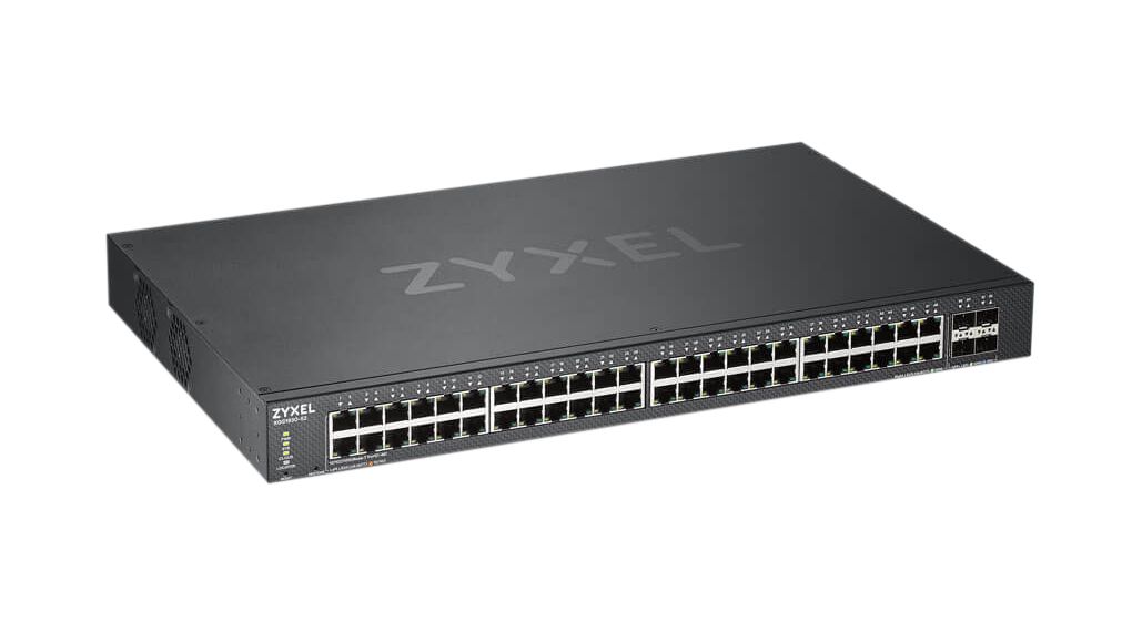 Ethernet-switch, RJ45-porter 48, 10Gbps, Administrert