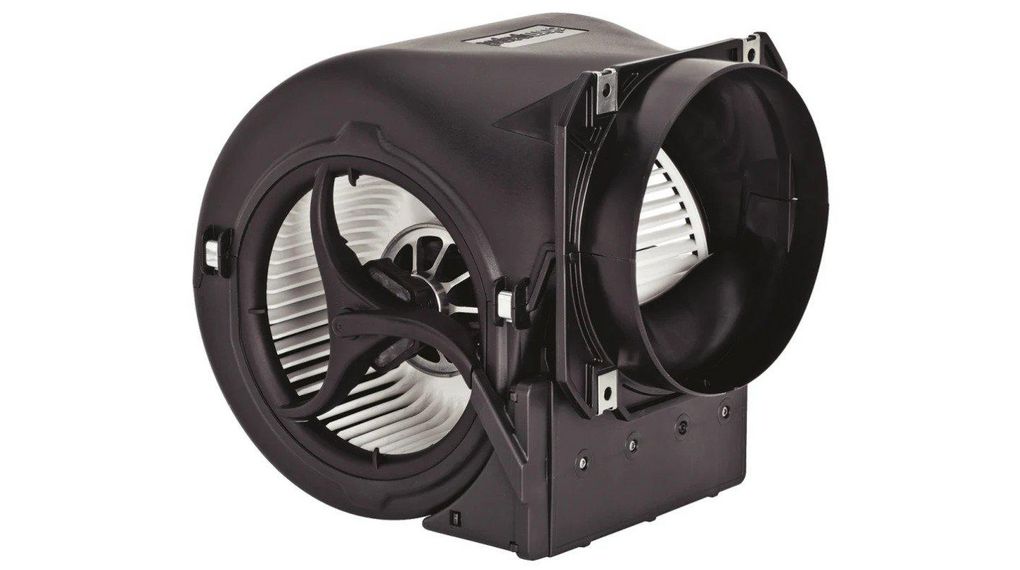 Centrifugale ventilator EC 230V 505m³/h 216x199x223mm IP10 D3G