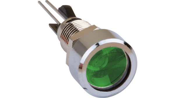 LED IndicatorSoldering Fixed Green 2.2V