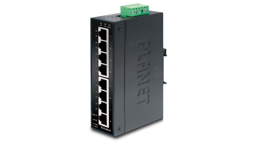 Ethernetový switch, Porty RJ45 8, 1Gbps, Layer 2 Unmanaged