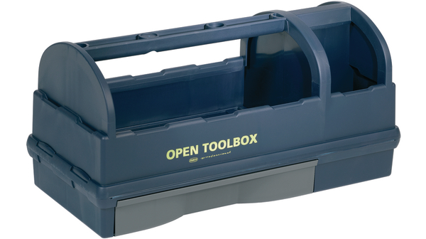 Werkzeugtasche Open 228x230x476mm Polypropylen (PP) Blau