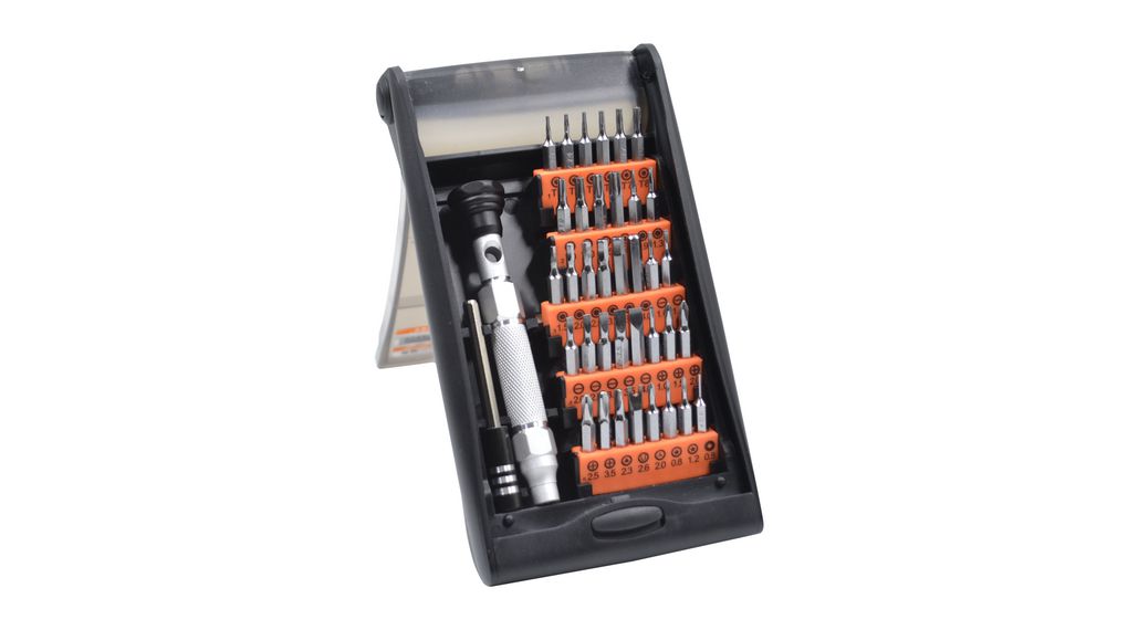 RND 550-00469 | RND Bit and Screwdriver Set, 38pcs, Rotating Grip ...