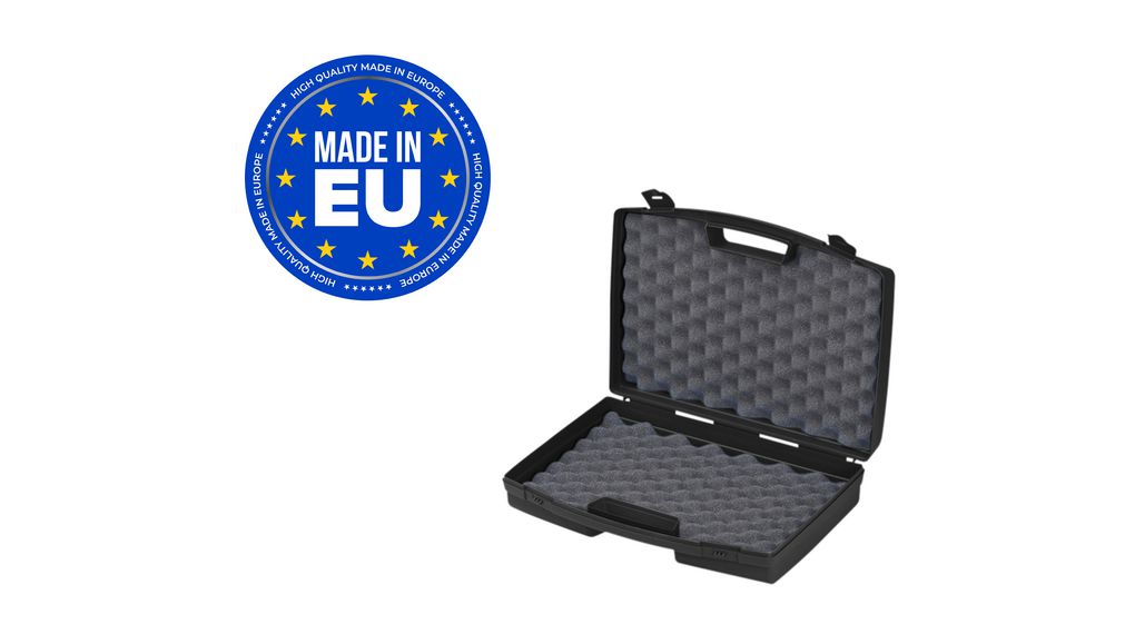 Packaging Case, 295x390x102mm, Polypropylene (PP), Black