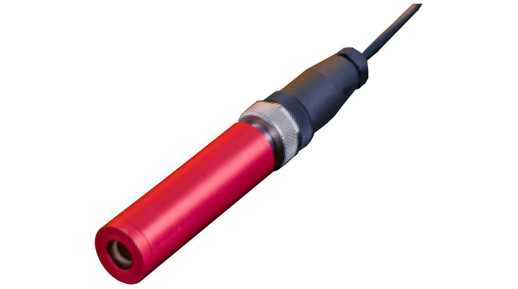 Lasermodul 7 mW 635 nm Rød