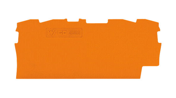 Piastra di chiusura, Arancione, 70 x 33mm