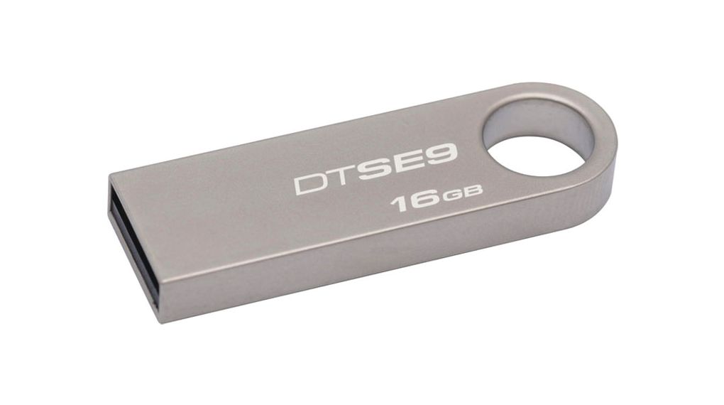 | Kingston Stick, DataTraveler SE9, 16GB, USB 2.0, Silver | Distrelec Switzerland