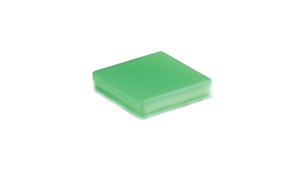 Cap Square Green Plastic UB Series
