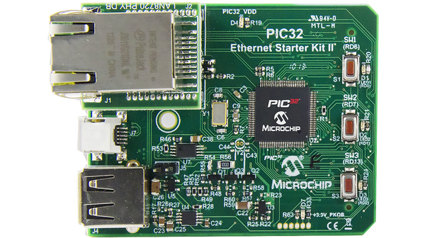 Startovací sada PIC32 Ethernet II