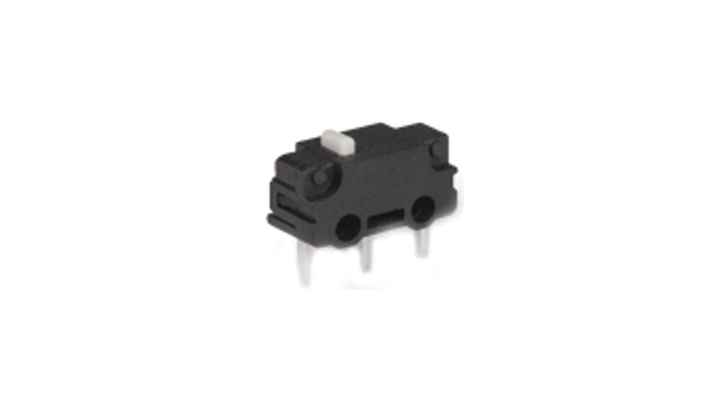 Micro Switch, X6, 3A, 1CO, 1.5N, Plunger