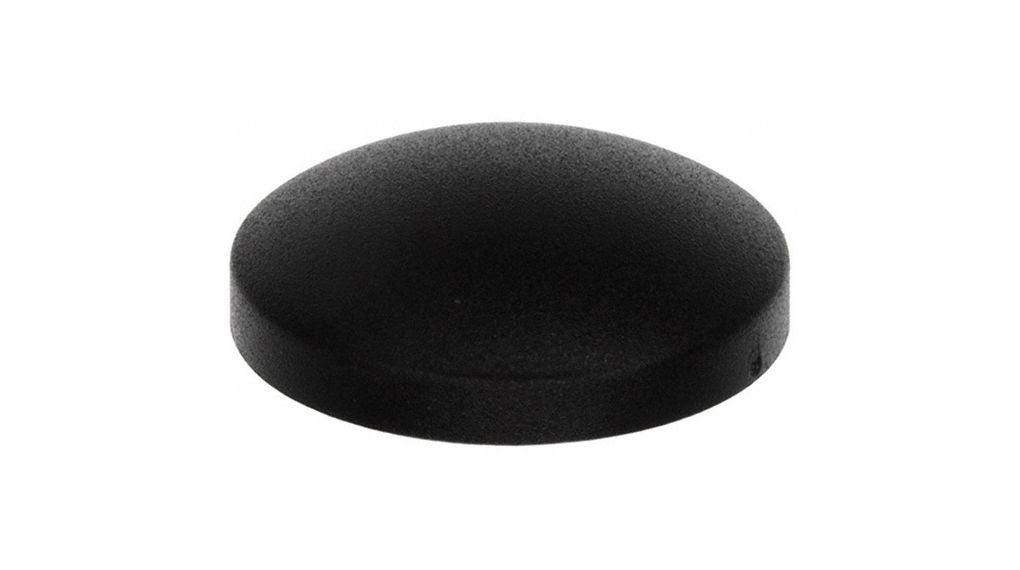 Caps 1ZC Round 14.3mm Black Plastic