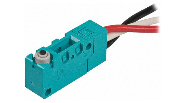Micro Switch ABV, 3A, 1CO, 1.96N, Plunger