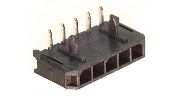 Stiftleiste, Stecker, 8.5A, 600V, Anzahl Kontakte - 5