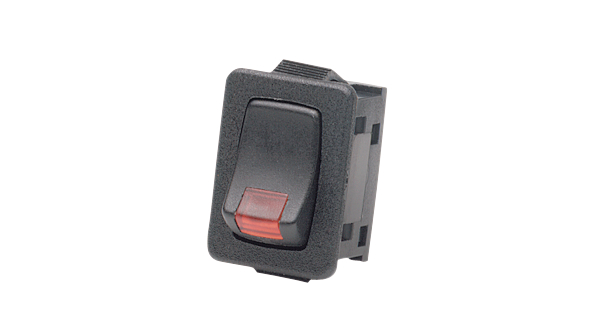 FML18A226A000 | Apem Rocker Switch, 10 A, 1NO, 250V, ON-OFF, Black ...
