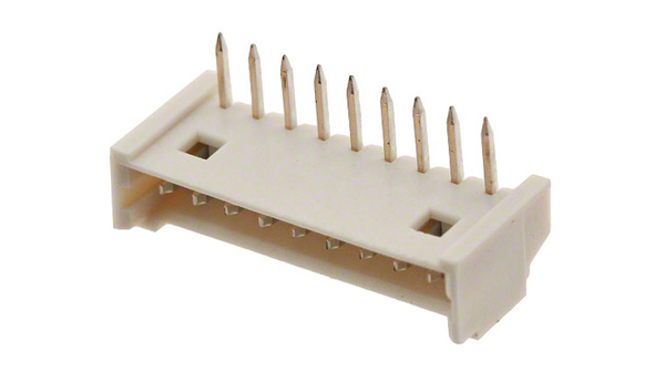 PCB Header, Male, 1A, 125V, Contacts - 9