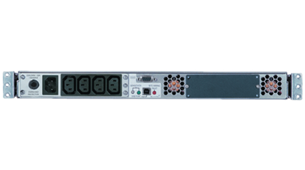 Smart-UPS 19-tommers 1000 VA 640 W 1HE, SUA, Linjeinteraktiv, Rackmontering, 640W, 230V, 4x IEC 60320 C13