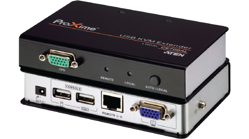 KVM extender, VGA, USB 150m 1280 x 1024