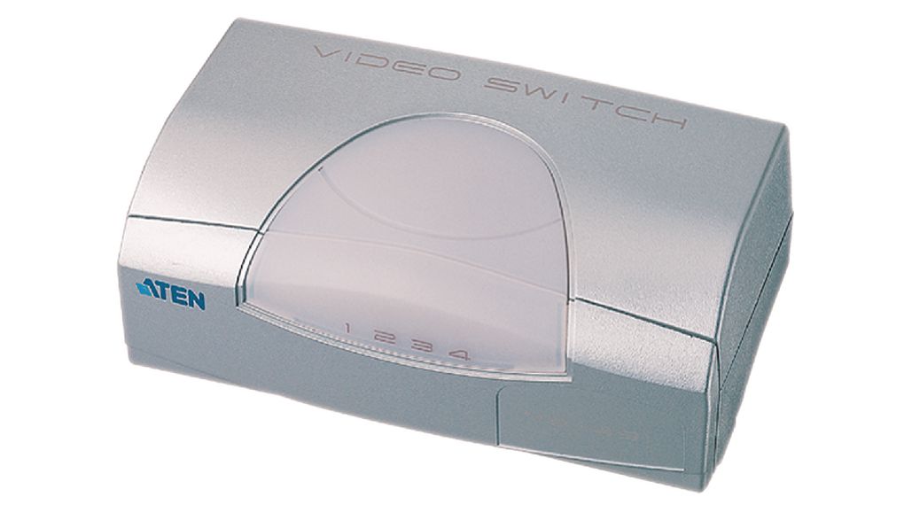 Přepínač videa 4x VGA (F) - VGA (F)