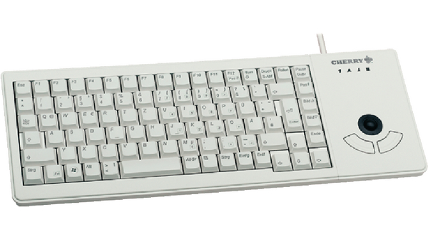 G84-5400LUMDE-0 Cherry Keyboard with Built-In Trackball, XS, DE Germany,  QWERTZ, USB, Cable Distrelec Switzerland