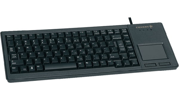 Tastatur med styreflate, XS, US Engelsk med €, QWERTY, USB, Kabel