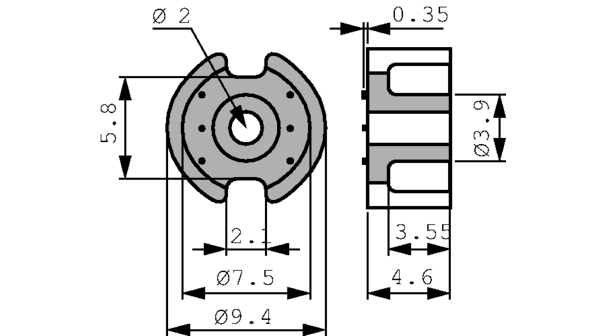 B65935E0000X022 | EPCOS Core N22 | Distrelec Germany