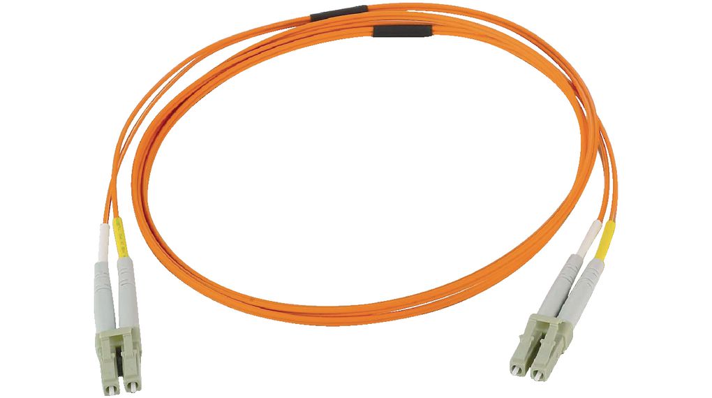 Fibre Optic Cable Assembly 62.5/125 um OM1 Duplex LC - LC 2m