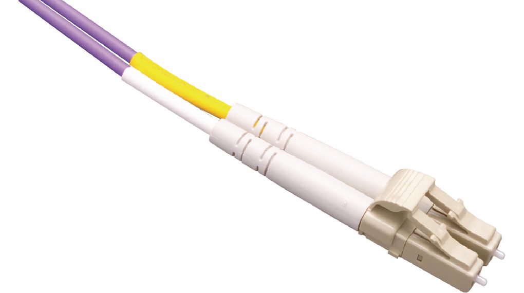 Fiberoptisk kabelenhet 50/125 um OM4 Dupleks LC - LC 2m