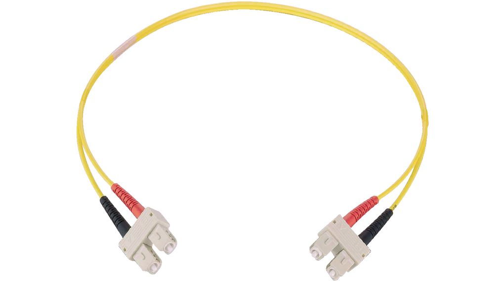 Sestava optického kabelu 9/125 um OS1 Duplexní SC - SC 1m