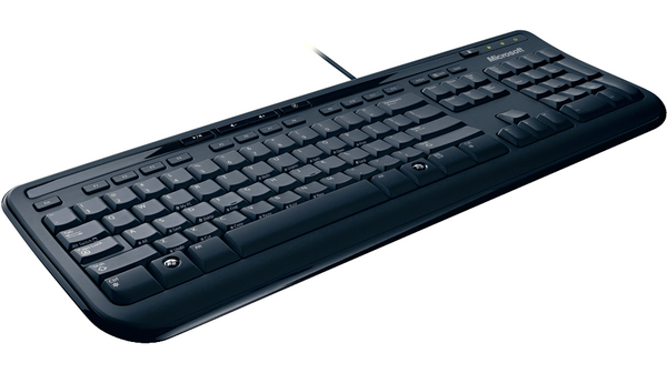 Keyboard, 600, DE Germany, QWERTZ, USB, Cable