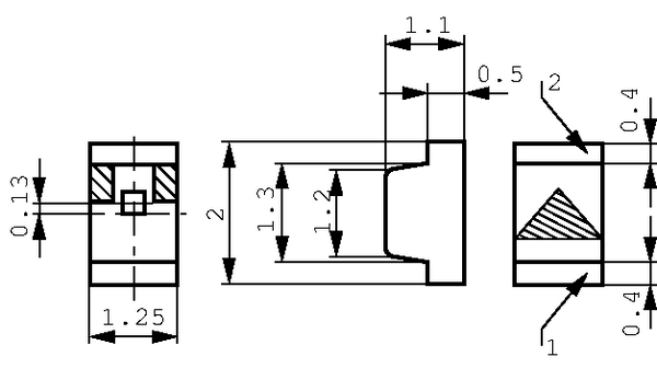 KP-2012SGC | Kingbright SMD LED Green 565nm 20mA 2.2V 120° | Distrelec ...