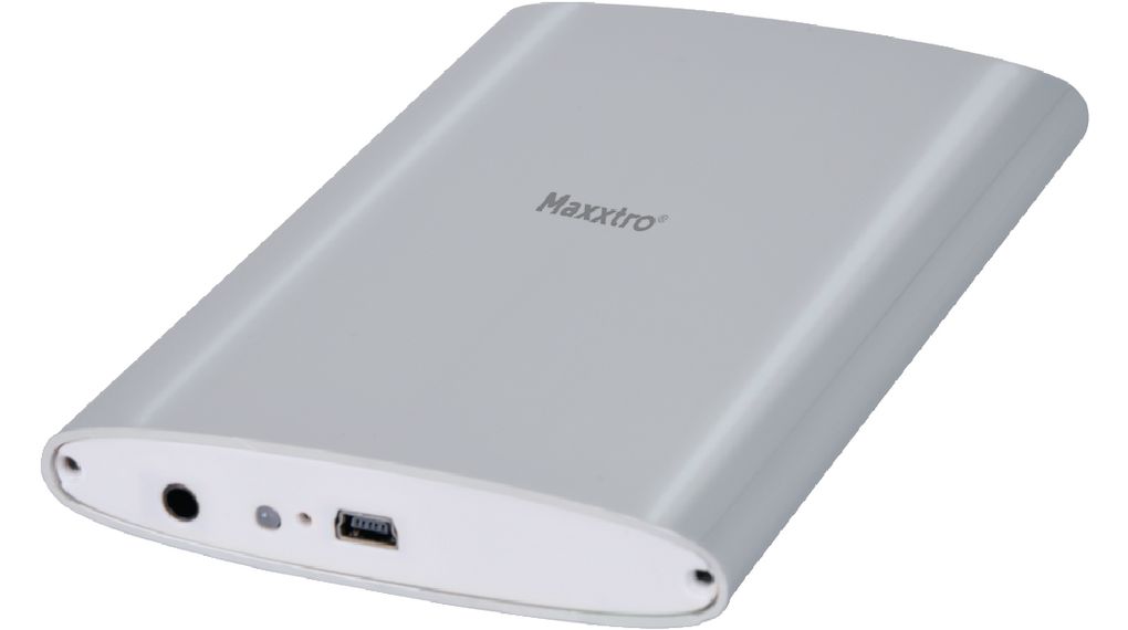 (MX-ASM1051) Harddisk-Gehäuse SATA 2.5" USB 3.0 silber