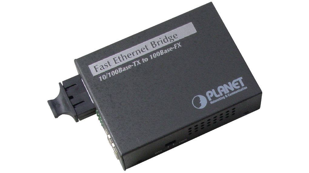 Převodník médií, Ethernet - Vlákno vícevidové, Optické porty 1SC