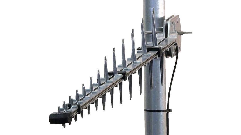 Outdoor-Mobilfunkantenne, 2G / 3G / 4G, 11 dBi, SMA male, Wandmontage / Stangenmontage