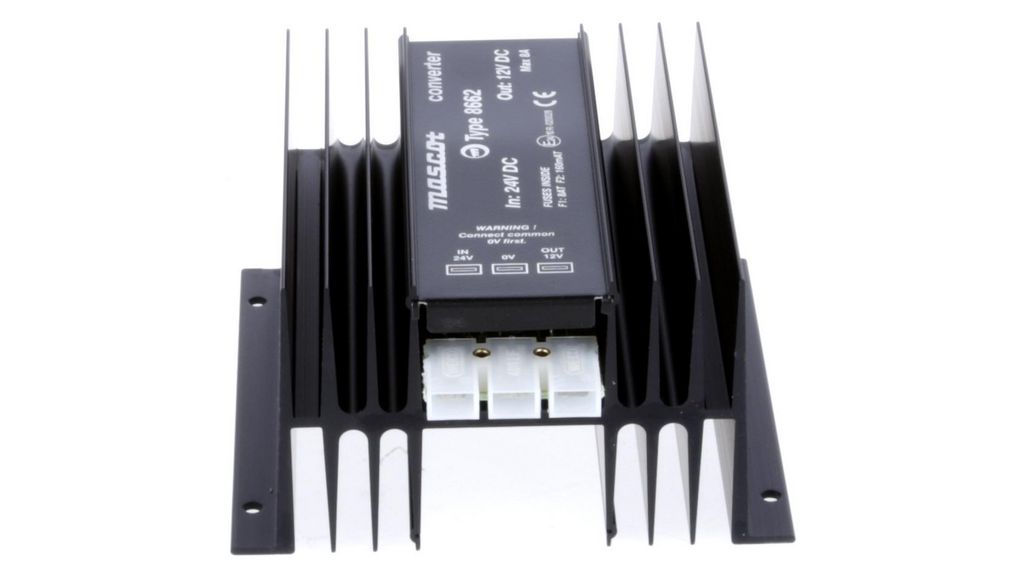 8662241200 | Mascot DC/DC-Wandler, 20 ... 32V, 13.5V, 6A, 80W 