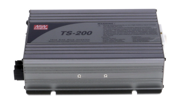 TS-200-248B | MEAN WELL DC / AC Inverter 42 ... 60V 200W DE Type F (CEE ...